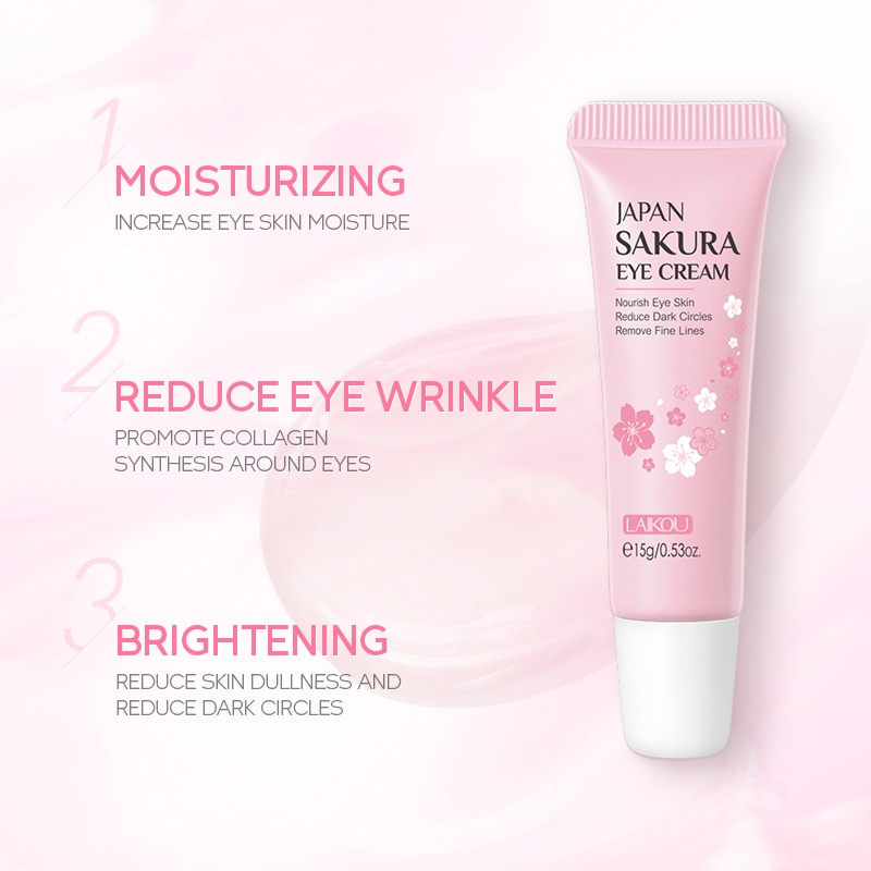 Picture of LAIKOU Sakura Skin Care Cream 25g And Eye Cream 15 g