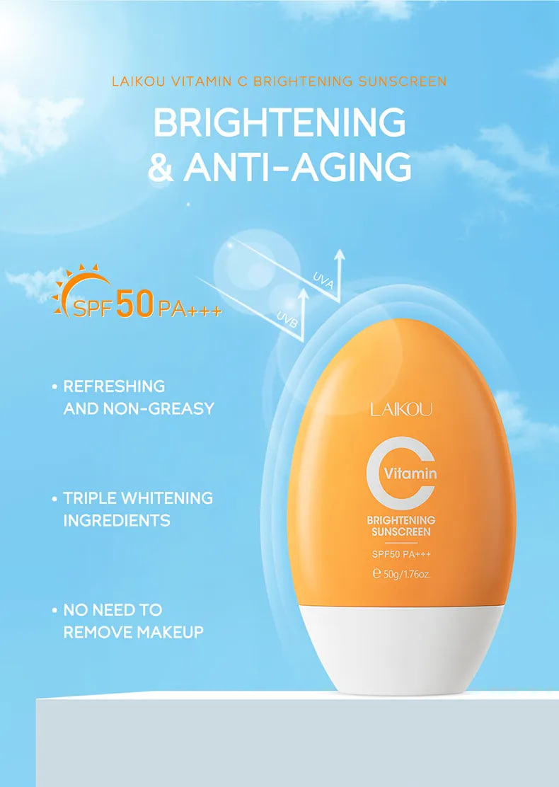 Picture of Laikou Vitamin C Brightening Sunscreen SPF50 - 50G