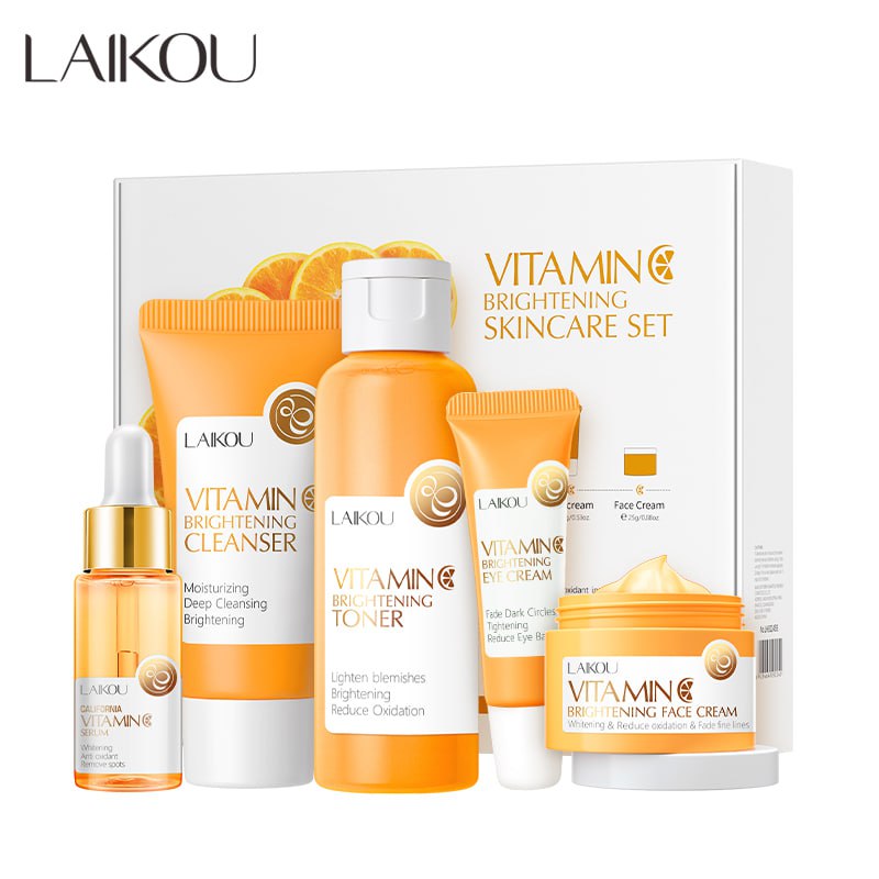 Picture of Laikou Vitamin C Skin Care Combo Set- 5 Pcs