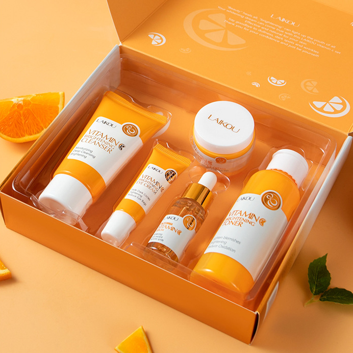 Picture of Laikou Vitamin C Skin Care Combo Set- 5 Pcs