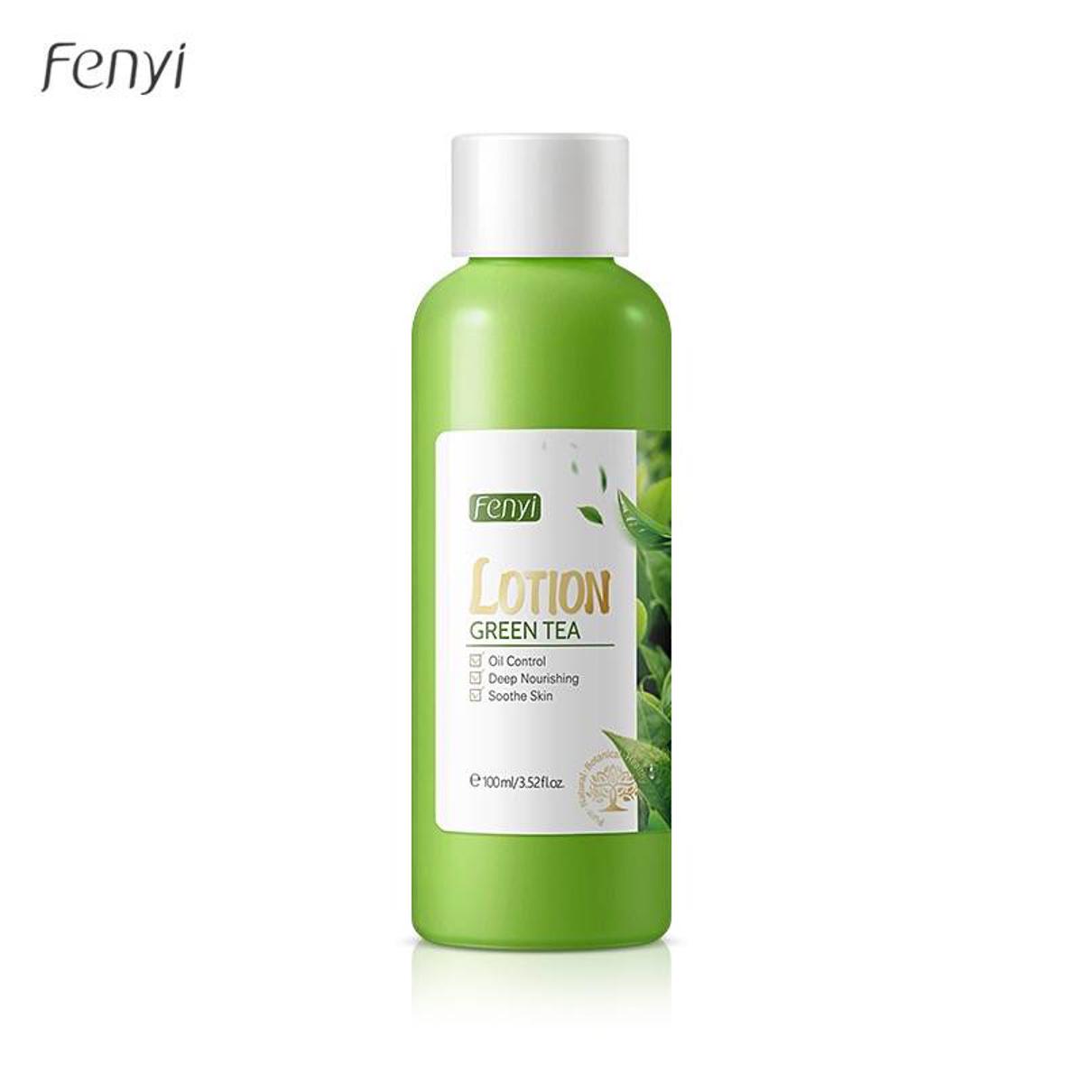 Picture of FENYI Green Tea Lotion Oil Control Deep Nourishing Soothe Skin Lotion 100ml