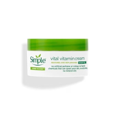 Picture of Simple Kind To Skin Vital Vitamin Night Cream - 50ml