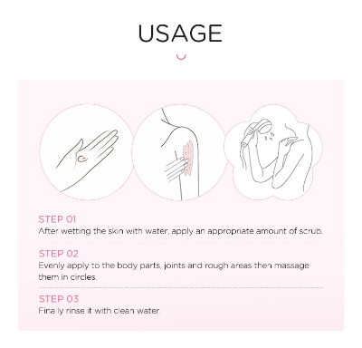 Picture of Laikou Japan Sakura Exfoliating Scrub - 100g