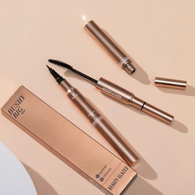 Picture of Beauty Glazed Bushy Big Eyeliner Mascara - Golden
