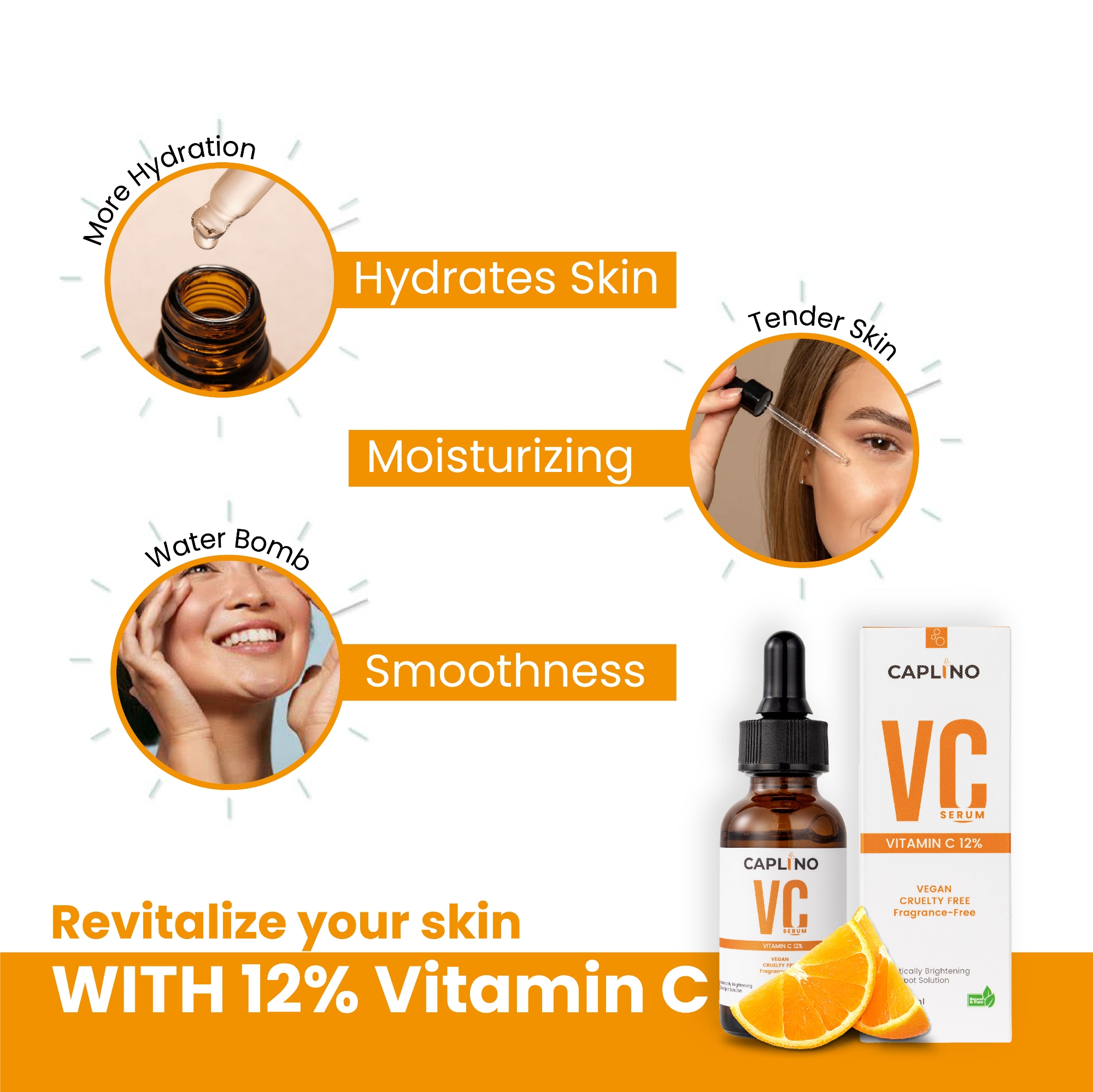 Picture of Caplino Vitamin C Serum 12% - 30ml