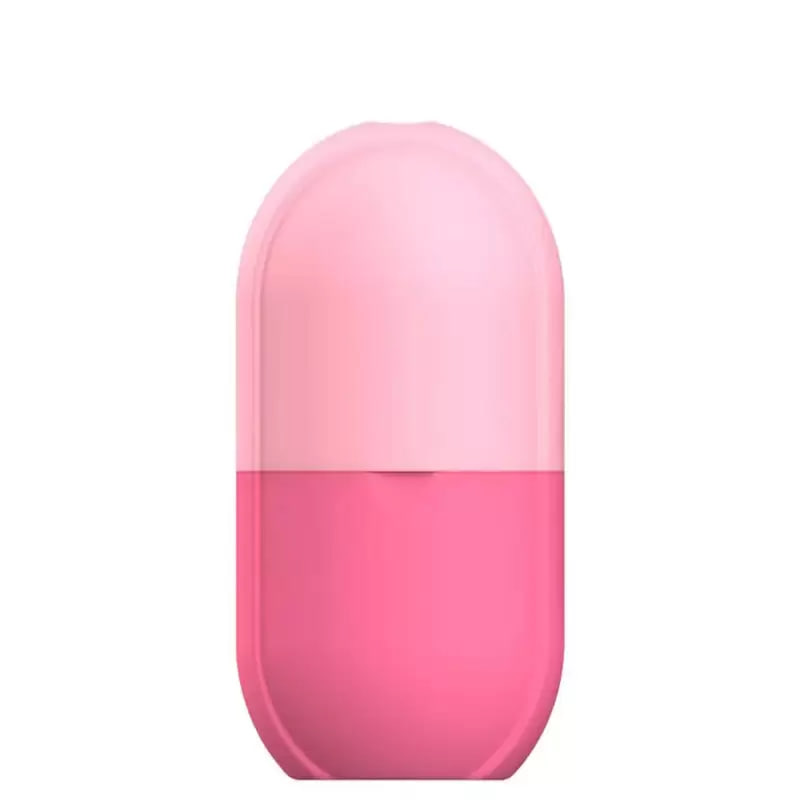 Picture of Capsules Applied to Face And Ice Grid - Pink