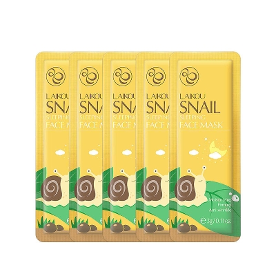 Picture of LAIKOU Snail Essence Sleeping Mask -5 pcs
