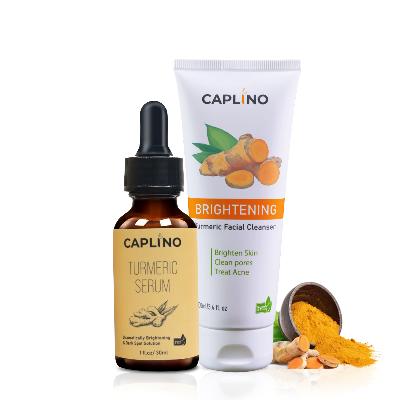 Picture of Caplino Brightening Turmeric Combo ( Serum+Cleanser )