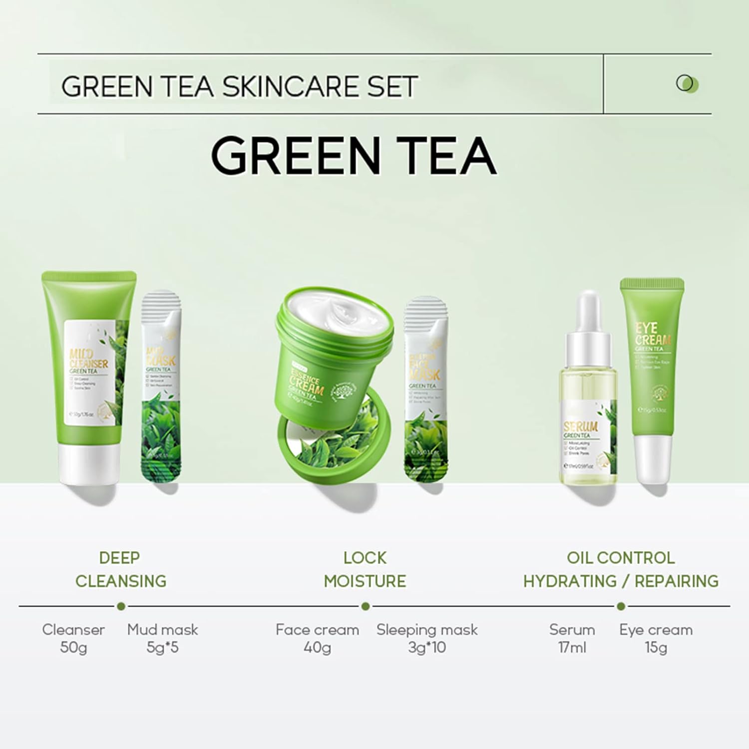 Picture of Fenyi Skincare Green Tea Set - 6Pcs