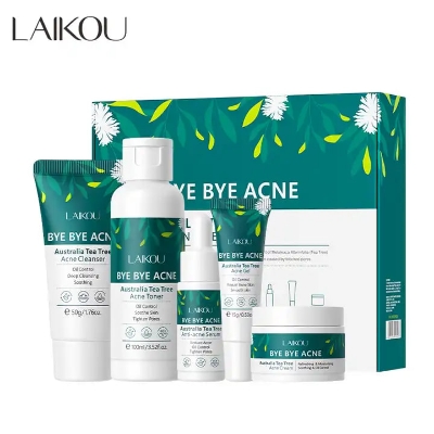 Picture of Laikou Bye Acne Australia Tea Tree Acne Skin Care Set - 5pcs
