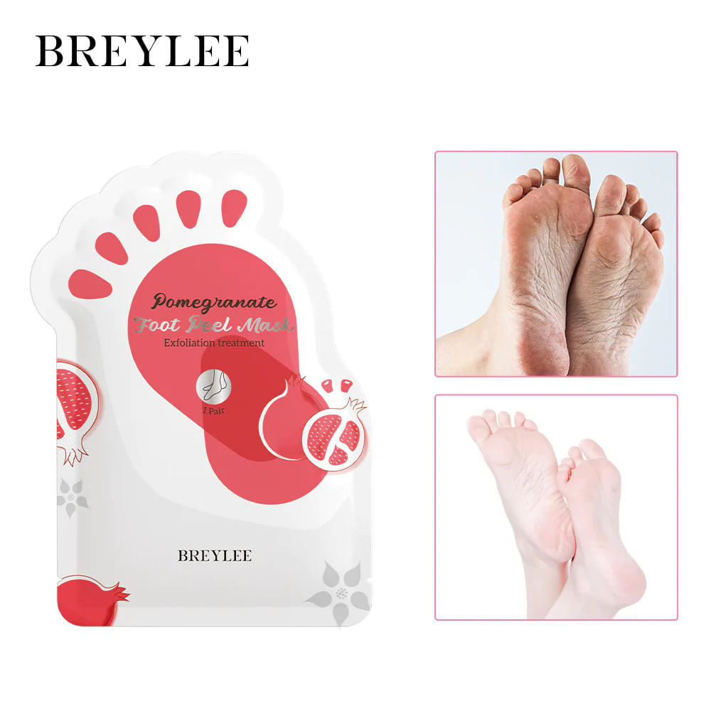 Picture of Breylee Pomegranate Foot Peel Mask - 1 Pair