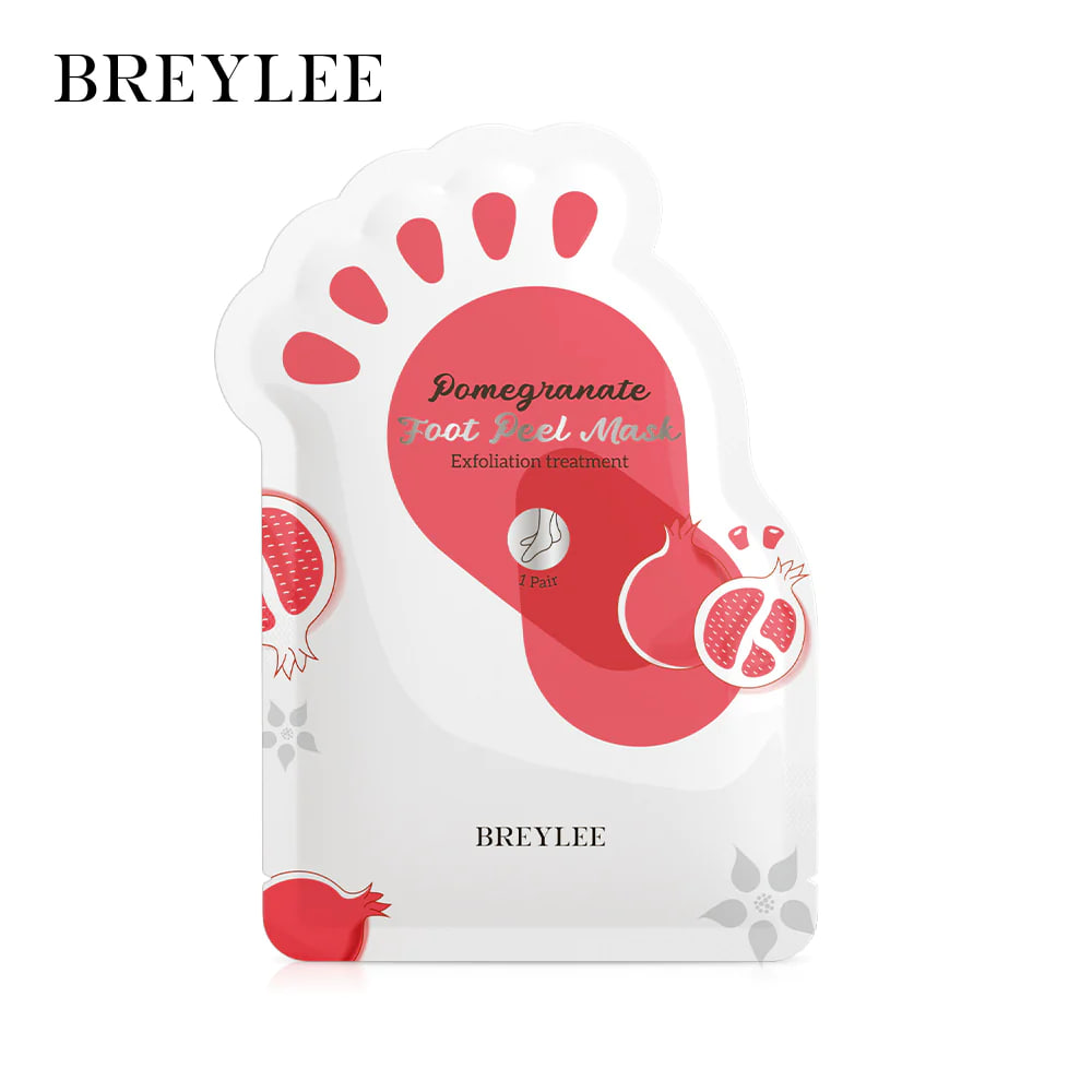 Picture of Breylee Pomegranate Foot Peel Mask - 1 Pair