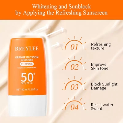 Picture of Breylee Orange Blossom Sunscreen VC 50+ SPF PA+++ 40ml