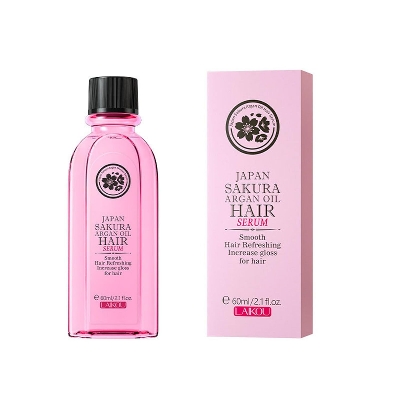 Picture of Laikou Japan Sakura Argan Hair Oil Serum - 60ml