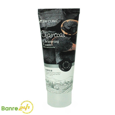 Picture of 3W Charcoal Cleansing Foam - 100ml
