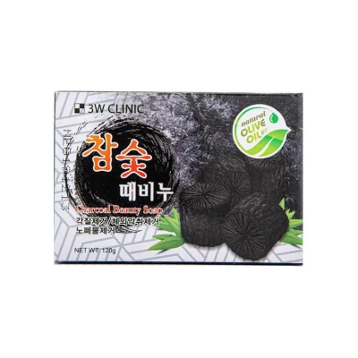 Picture of 3W Clinic Charcoal Beauty Soap - 102g