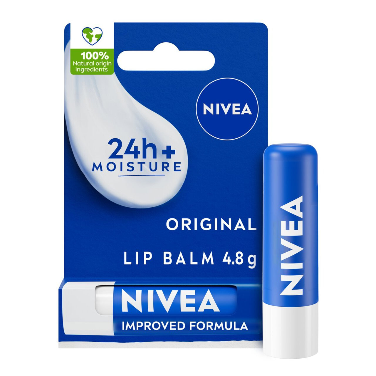 Picture of Nivea Long Lasting Moisture Carlng Lip Balm - Shea Butter ( Germany )