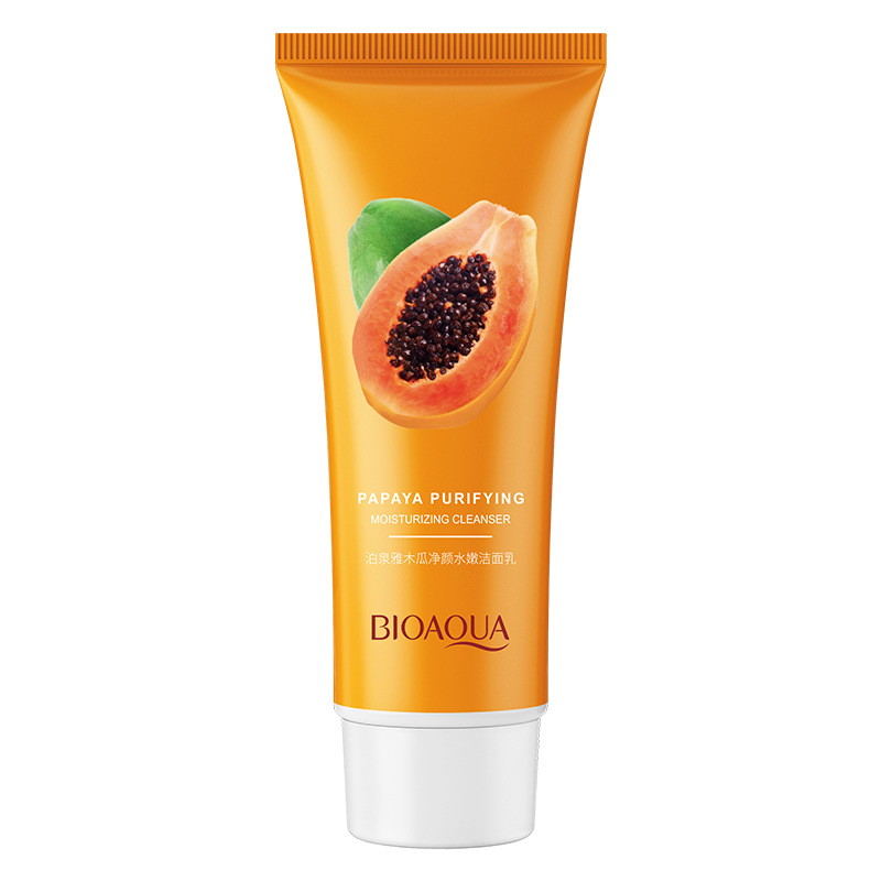 Picture of Bioaqua Papaya Purifying Moisturizing Cleanser - 100g