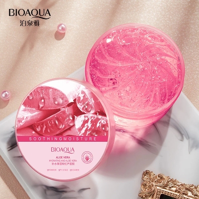 Picture of Bioaqua  Hydrating Pink Aloe Vera Gel - 300ml