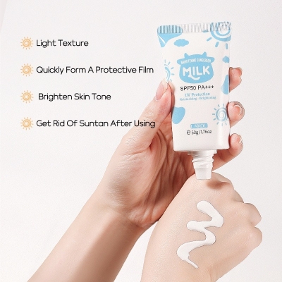 Picture of Laikou Milk Brightening Sunscreen Spf50 Pa+++ - 50g