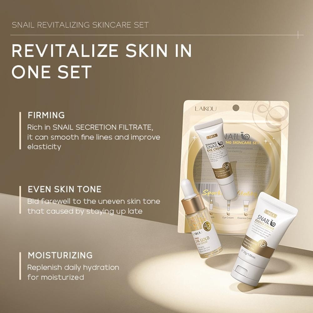 Picture of LAIKOU Snail Revitalizing Skincare Set 3pcs