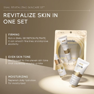 Picture of LAIKOU Snail Revitalizing Skincare Set 3pcs
