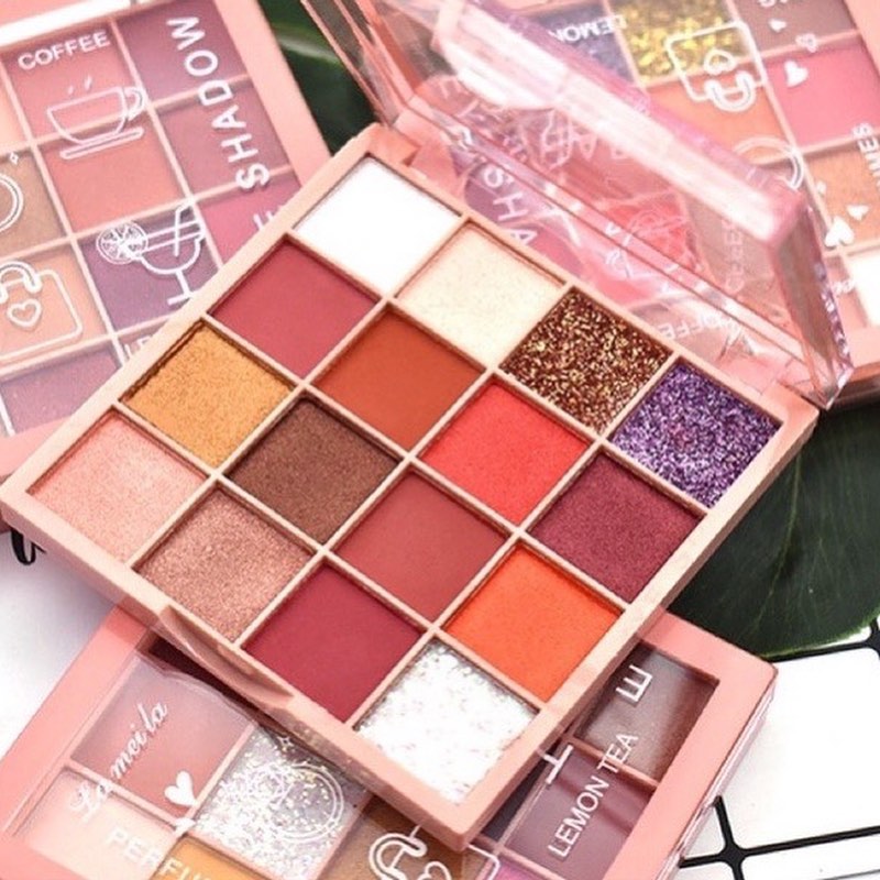 Picture of Lameila Eyeshadow 16 color 02 | Coffee Lemon Tea Bag