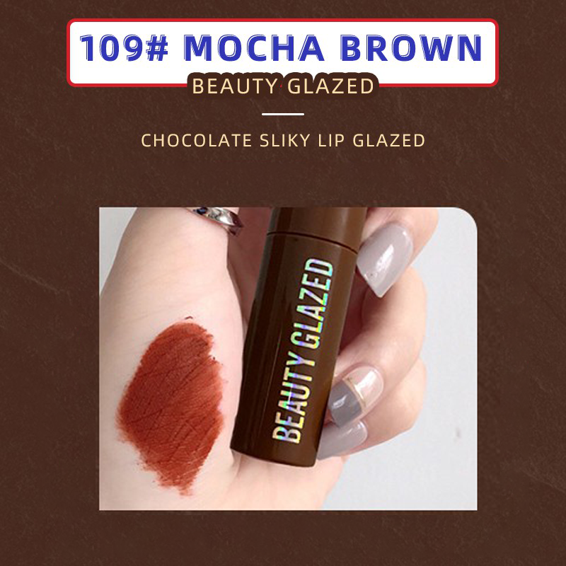 Picture of Beauty Glazed Chocolate Lipstick - 109# Mocha Brown