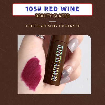 Picture of Beauty Glazed Chocolate Lipstick - 105# Red Wine
