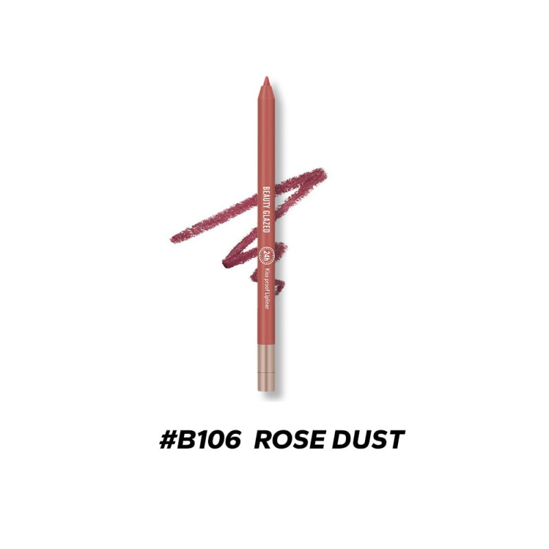 Picture of Beauty Glazed Lip Liner Waterproof & Long Lasting – B106 Rose Dust