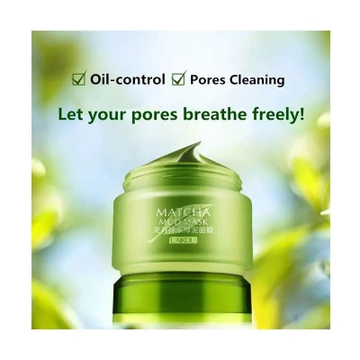 Picture of Laikou Matcha Mud Mask Best for Acne Skin – 85g