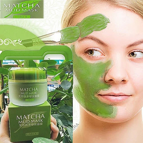 Picture of Laikou Matcha Mud Mask Best for Acne Skin – 85g