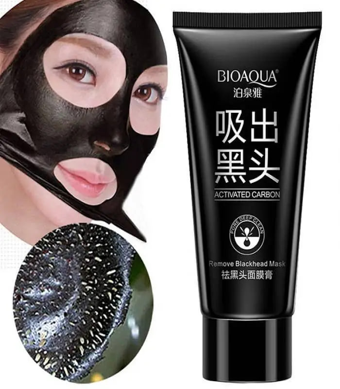Picture of Bioaqua Activated Carbon Remove Blackhead Mask - 50gm