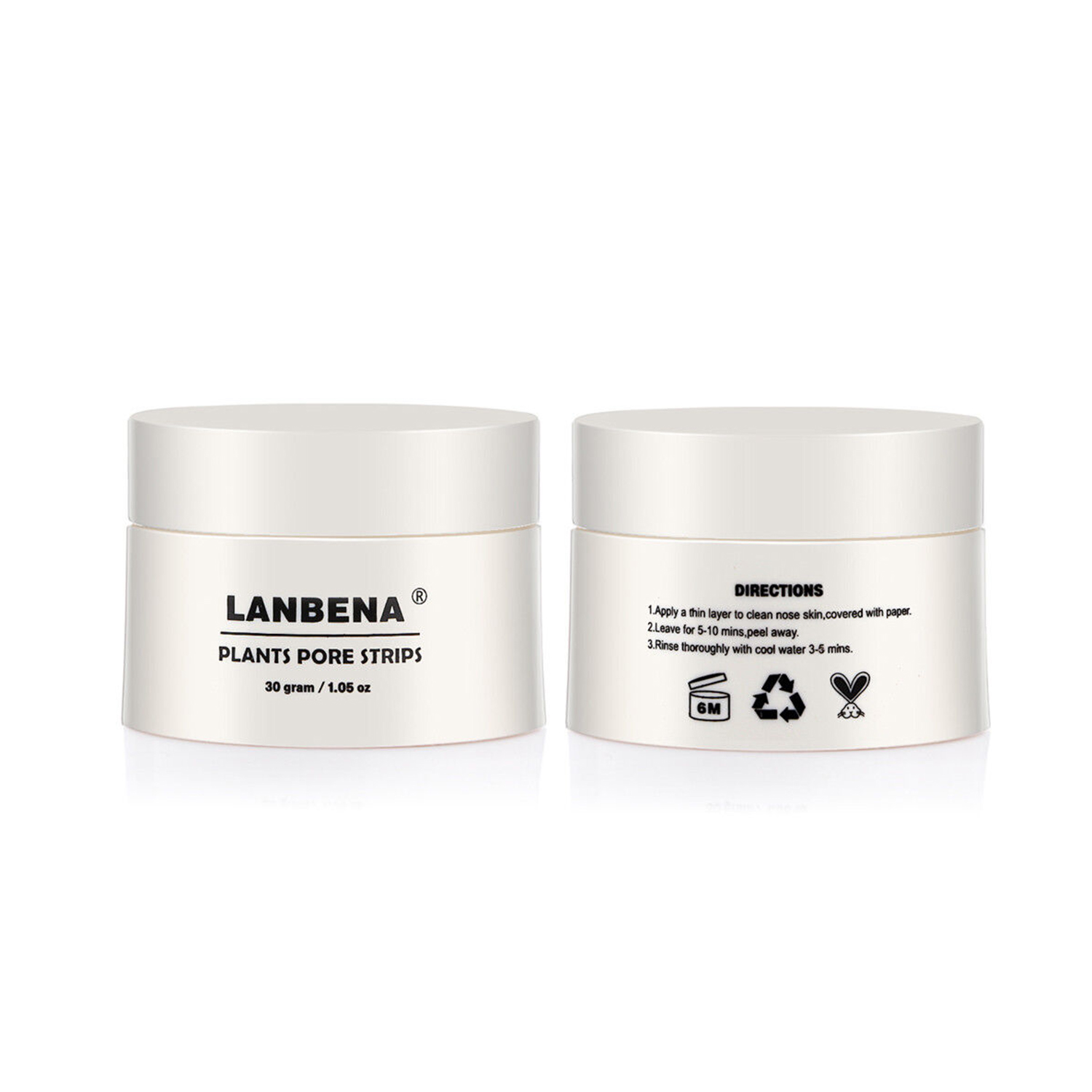 Picture of Lanbena Nose Plants Strips 2% BHA Mask Box - 30g
