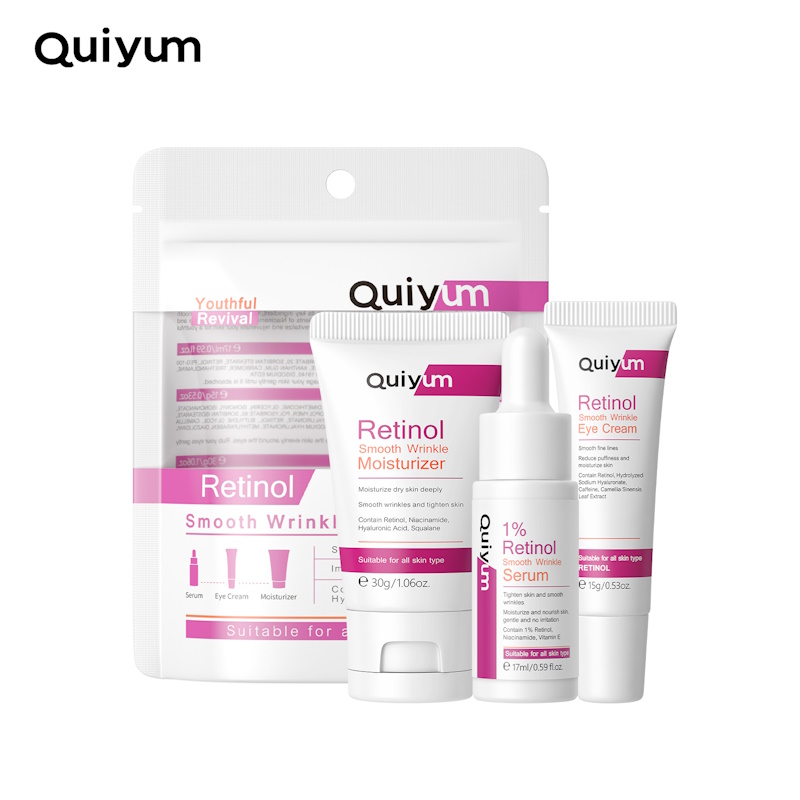 Picture of Quiyum Retinol Smooth Wrinkle Skincare Set - 3pcs