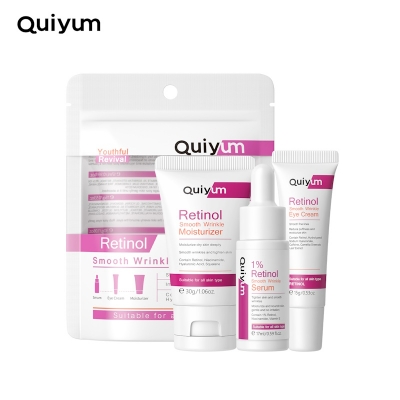 Picture of Quiyum Retinol Smooth Wrinkle Skincare Set - 3pcs