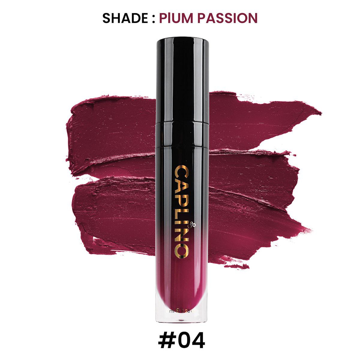 Picture of CAPLINO Liquid Matte Lipstick – Plum Passion 04