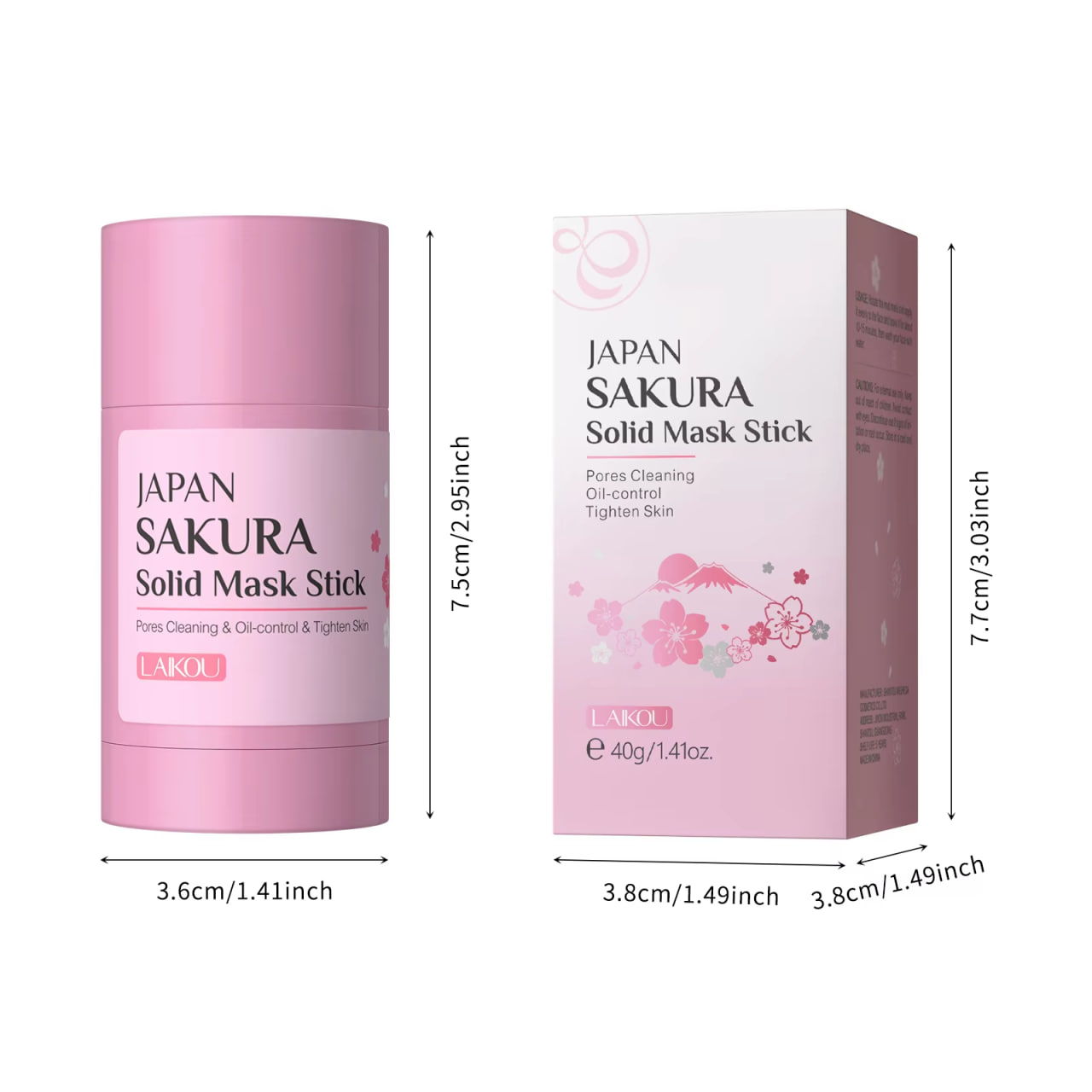 Picture of Laikou Japan Sakura Solid Mask Stick - 40g