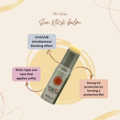 Picture of 3W Clinic Intensive UV Sunstick Balm SPF50+ PA++++ 10gm