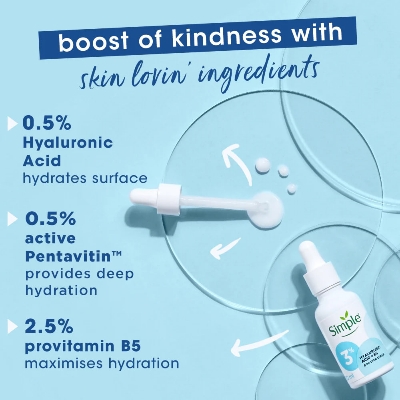 Picture of Simple 3% Hyaluronic Acid + Vitamin B5 Serum -30ml