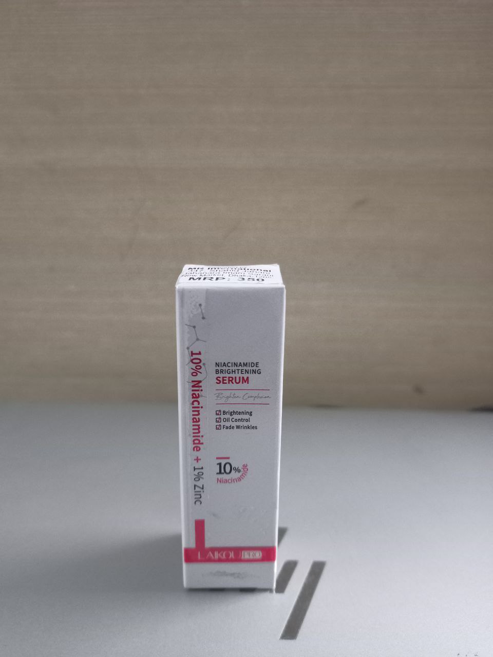 Picture of Laikou pro niacinamide cleanser 50g/Serum 17ml/sunscreen 50g/ cream 30g(tube)  combo