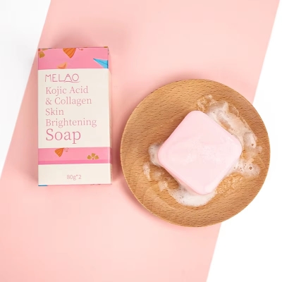 Picture of Melao Kojic Acid & Collagen Skin Brightening Soap 80g*2