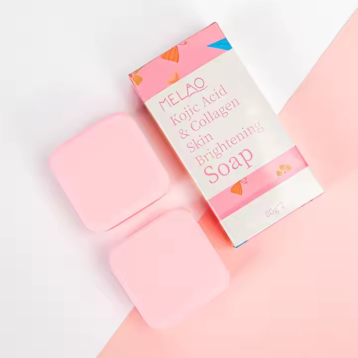 Picture of Melao Kojic Acid & Collagen Skin Brightening Soap 80g*2
