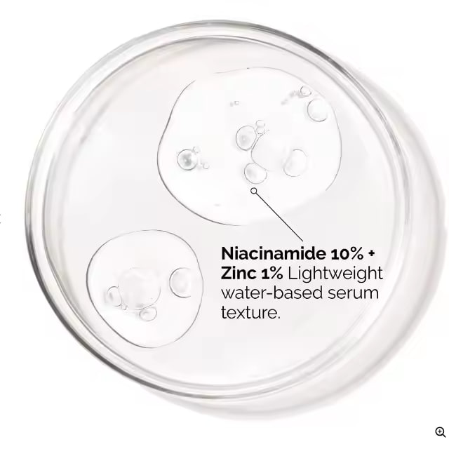 Picture of The Ordinary Niacinamide 10% + zinc 1% - 30ml