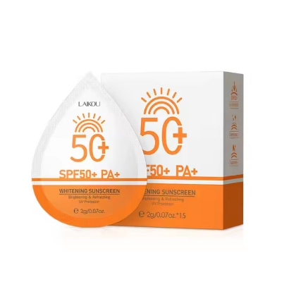 Picture of LAIKOU Brightening Sunscreen SPF50+ 2g - 15pcs (wholesale pack)