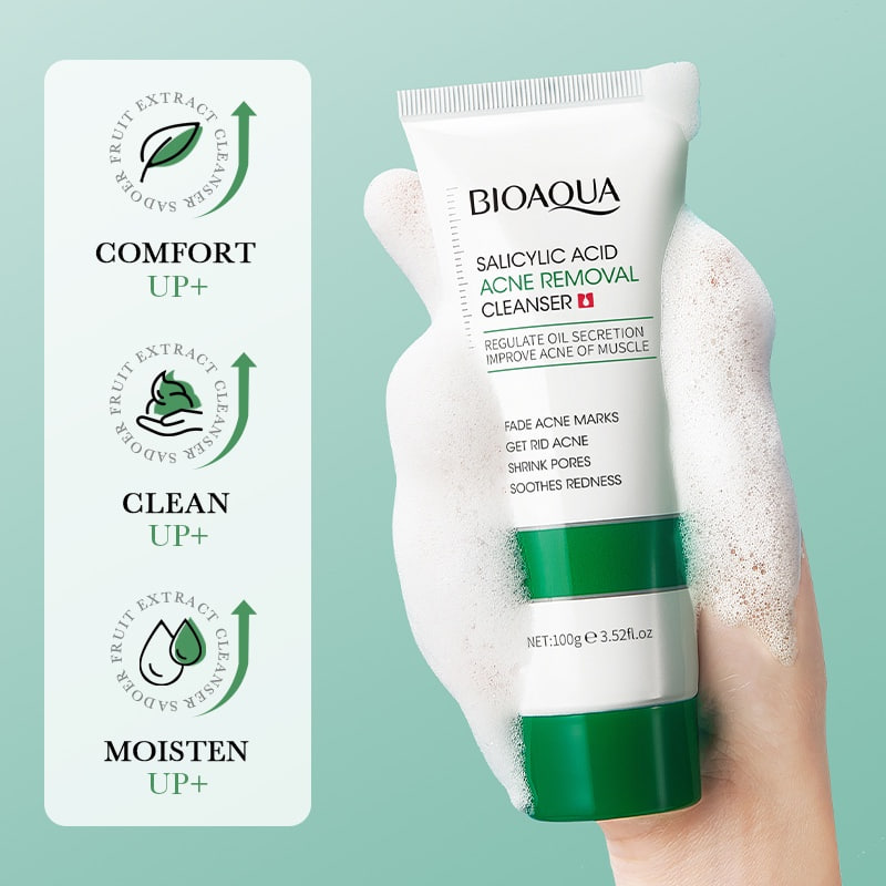 Picture of Bioaqua Salicylic Acid Acne Removal Cleanser - 100g