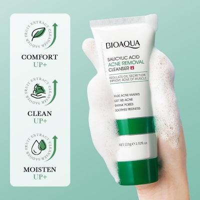 Picture of Bioaqua Salicylic Acid Acne Removal Cleanser - 100g