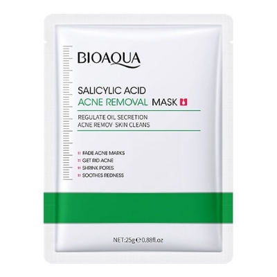 Picture of Bioaqua Salicylic Acid Acne Removal Sheet Mask - 25g