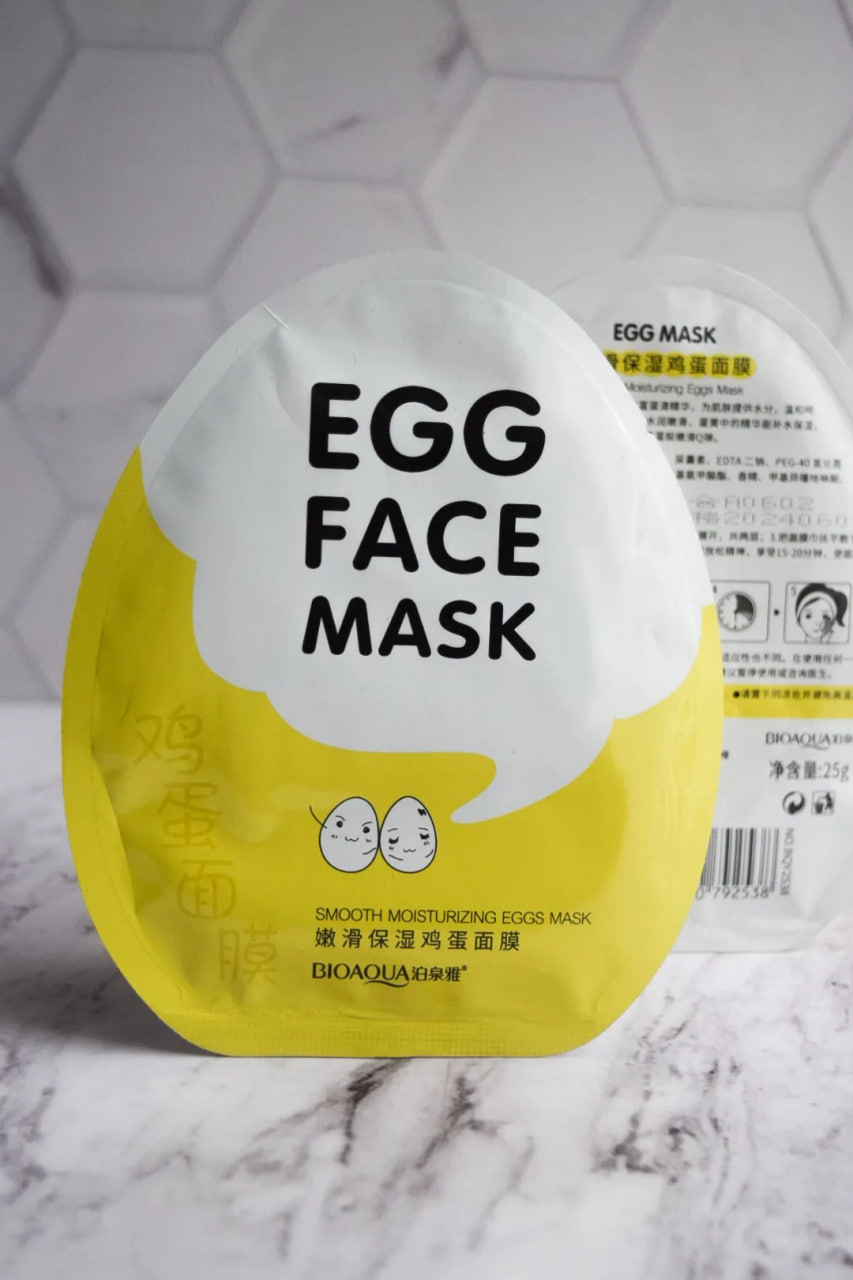 Picture of Bioaqua Egg Face Sheet Mask 25g