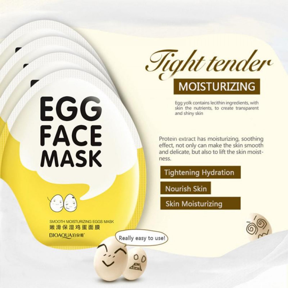 Picture of Bioaqua Egg Face Sheet Mask 25g